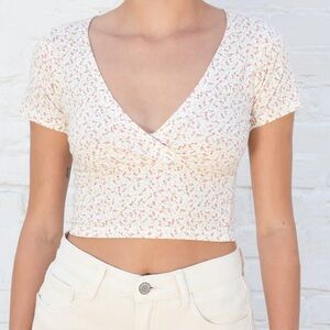 Brandy Melville Amara Floral Top